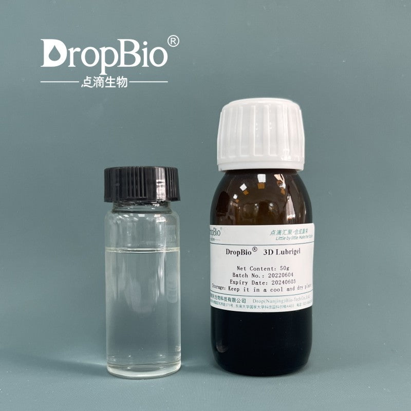DropBio® 3D Lubrigel | Sodium Polyglutamate,  Butylene Glycol, Water, 1,2-Hexanediol