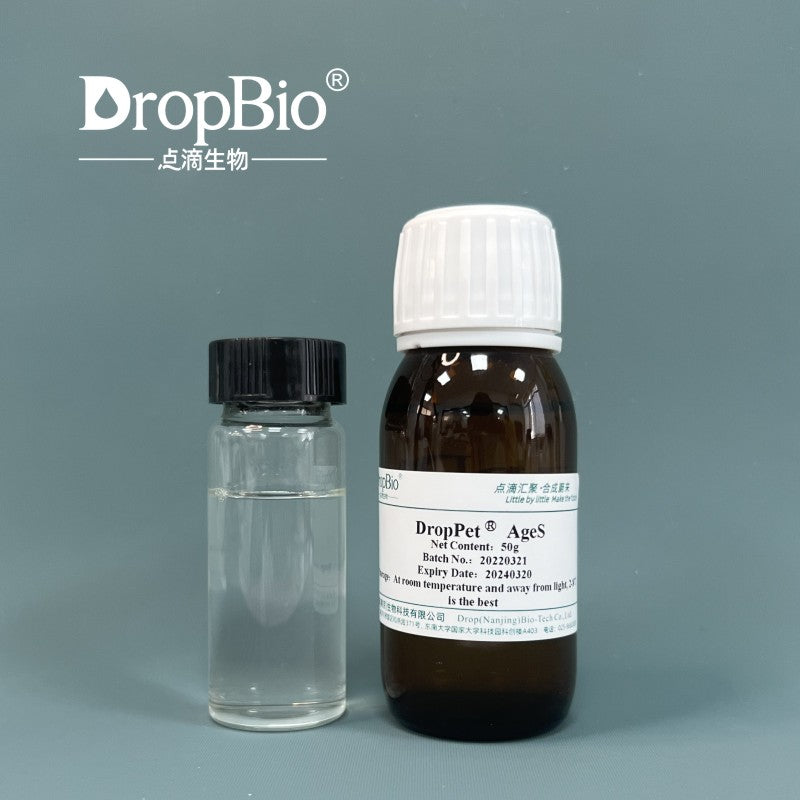 DropPet® AgeS | Acetyl Hexapeptide-8, Palmitoyl Pentapeptide-4, Glycerin, Butylene Glycol, Polysorbate-20, Carbomer, Caprylyl Glycol, Ethylhexylglycerin